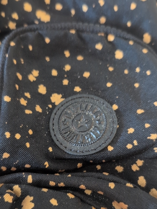 Kipling Black Golden Night Mini Backpack with Gold Speckle main image 5